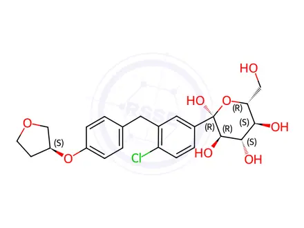 Chemical structure of Empagliflozin Impurity 144