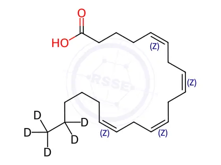 Chemical structure of Arachidonic Acid-d5