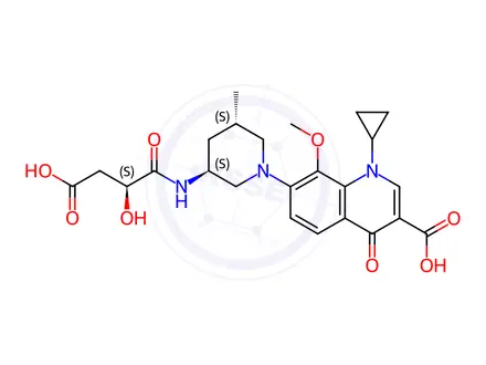 Chemical structure of Nemonoxacin Impurity 23