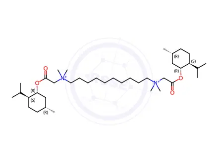 Chemical structure of Decamethoxine
