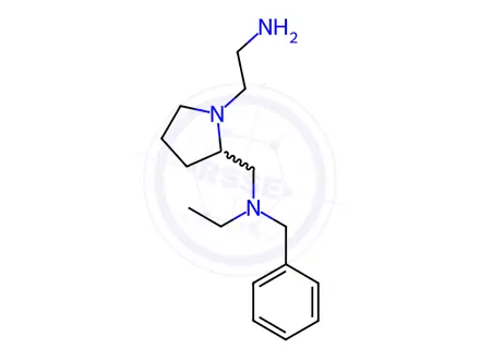 Chemical structure of N-((1-(2-Aminoethyl)pyrrolidin-2-yl)methyl)-N-benzylethanamine