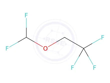 Chemical structure of Isoflurane Impurity 2