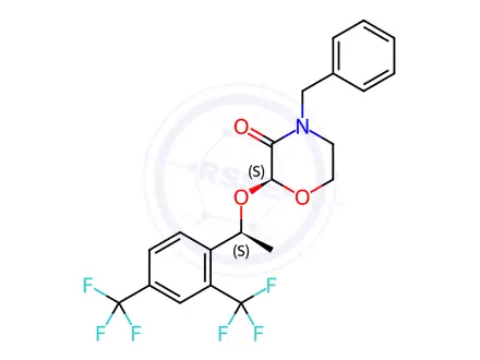 Chemical structure of Aprepitant Impurity 84