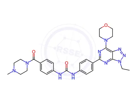 Chemical structure of PKI 402