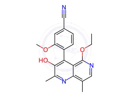 Chemical structure of Finerenone Impurity 119
