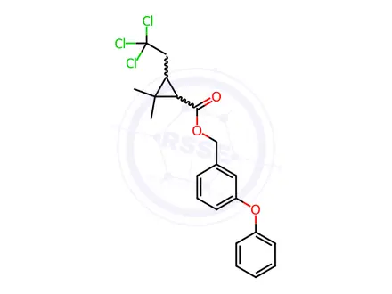 Chemical structure of Permethrin Impurity 16