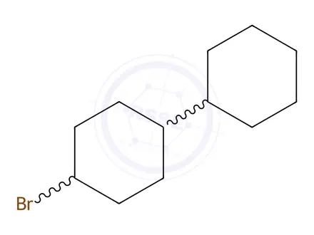 Chemical structure of 4-Bromo-1,1'-bicyclohexyl