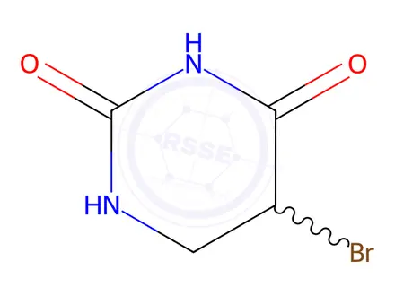 Chemical structure of Uracil Impurity 140