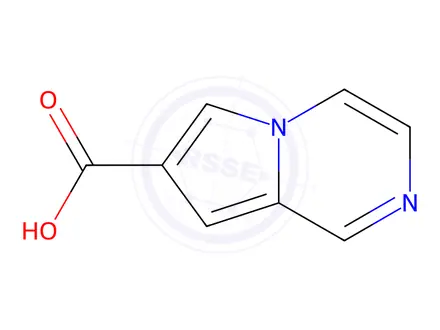 Chemical structure of Pyrrolo[1,2-a]pyrazine-7-carboxylic acid