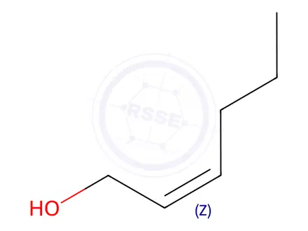 Chemical structure of cis-2-Hexen-1-ol