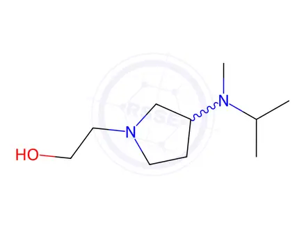 Chemical structure of 2-(3-(Isopropyl(methyl)amino)pyrrolidin-1-yl)ethanol