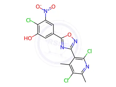 Chemical structure of Opicapone Impurity 38