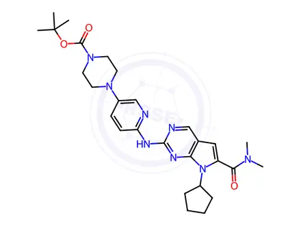 Chemical structure of Ribociclib Succinate Impurity 35