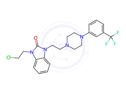 Chemical structure of Flibanserin Impurity11