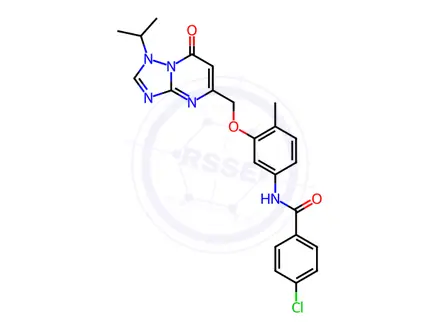 Chemical structure of Quinazoline Impurity 12