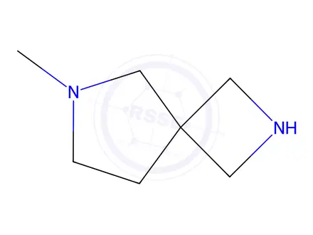 Chemical structure of 6-METHYL-2,6-DIAZASPIRO[3.4]OCTANE