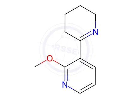Chemical structure of 2'-Methoxy-3,4,5,6-tetrahydro-2,3'-bipyridine