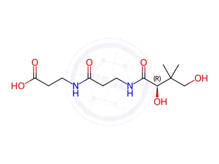 Chemical structure of Calcium pantothenate Impurity 2