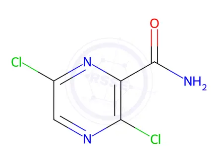 Chemical structure of Favipiravir Impurity 12