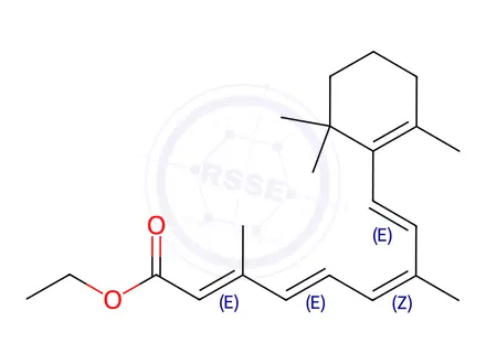 Chemical structure of Alitretinoin Impurity 1