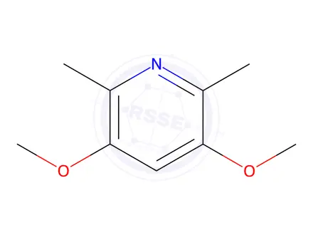 Chemical structure of Pyridine,3,5-dimethoxy-2,6-dimethyl-(9CI)