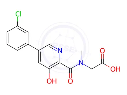 Chemical structure of Vadadustat Impurity 19