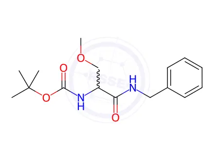 Chemical structure of Lacosamide Impurity 18