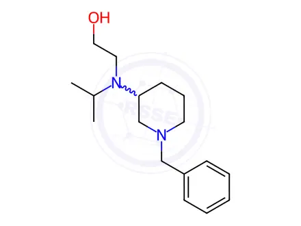 Chemical structure of 2-((1-Benzylpiperidin-3-yl)(isopropyl)amino)ethanol