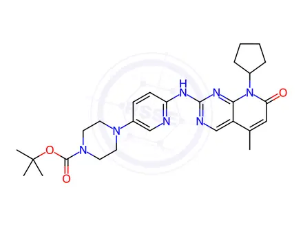Chemical structure of Palbociclib Impurity 19