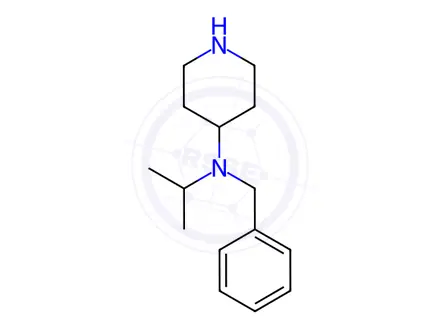 Chemical structure of N-Benzyl-N-isopropylpiperidin-4-amine