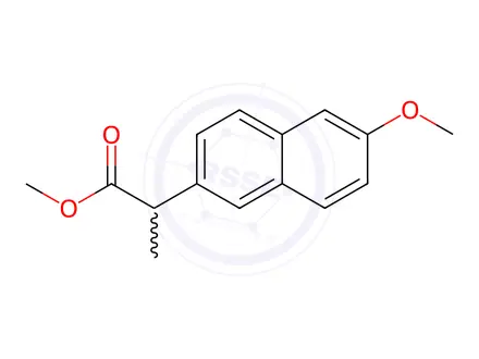 Chemical structure of Naproxen Impurity 38