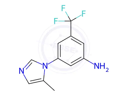 Chemical structure of Nilotinib Impurity 25