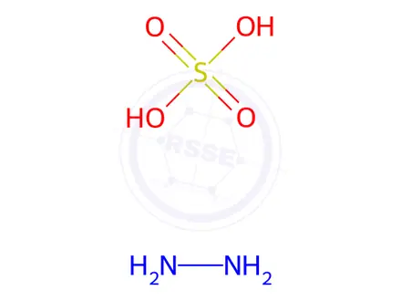 Chemical structure of Hydrazine sulfate