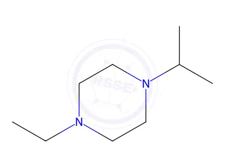 Chemical structure of Piperazine, 1-ethyl-4-isopropyl-(8CI)