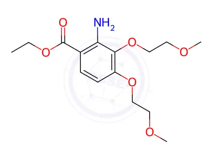 Chemical structure of Erlotinib Impurity 18