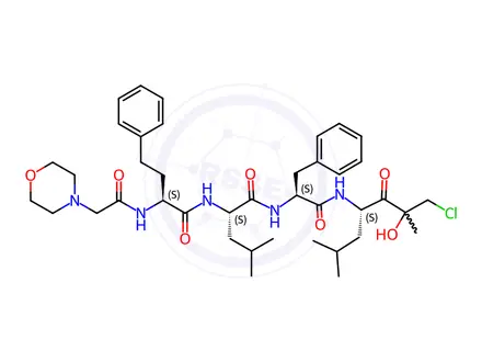 Chemical structure of Carfilzomib Impurity 61