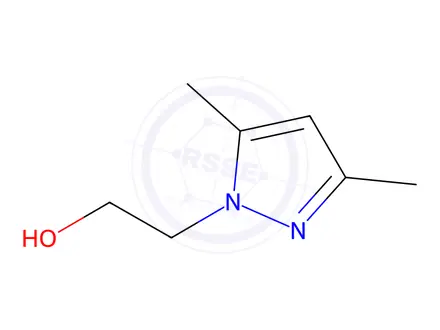 Chemical structure of 2-(3,5-Dimethyl-1H-pyrazol-1-yl)-1-ethanol