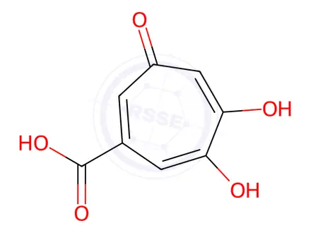 Chemical structure of Puberulic Acid Impurity 4