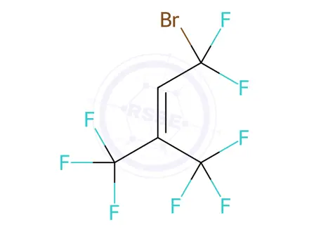 Chemical structure of 1-Bromo-3-(Trifluoromethyl)-1,1,4,4,4-Pentafluorobut-2-Ene