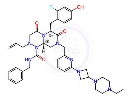 Chemical structure of E-7386