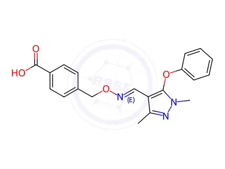 Chemical structure of Fenpyroximate Impurity 6