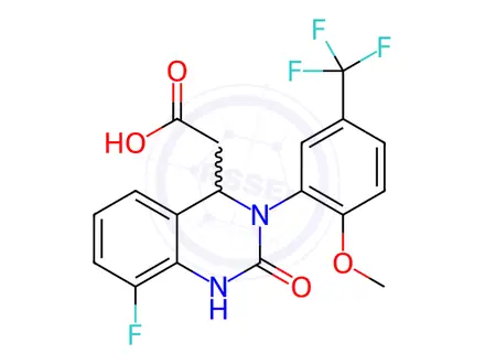 Chemical structure of Letermovir Impurity 11