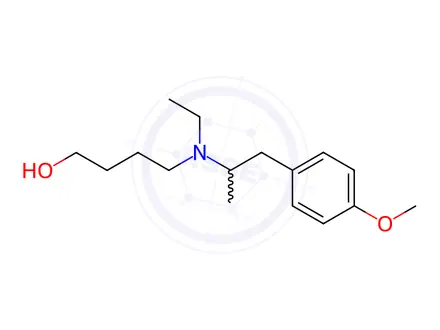 Chemical structure of Mebeverine Impurity 9