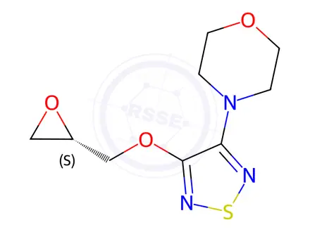 Chemical structure of Timolol Maleate Impurity 43