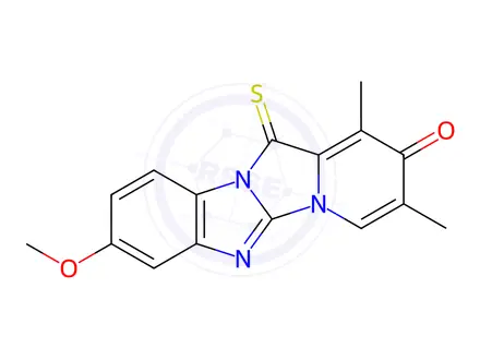 Chemical structure of Omeprazole Impurity F