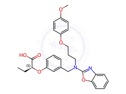 Chemical structure of Pemafibrate Impurity 3