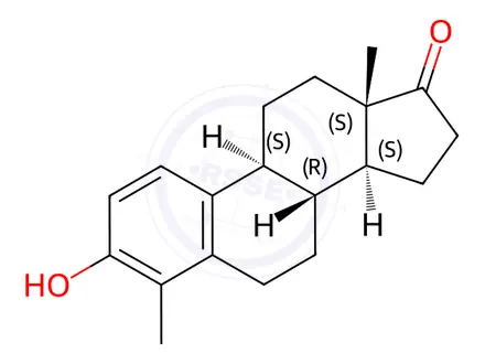 Chemical structure of Estrone Impurity 19