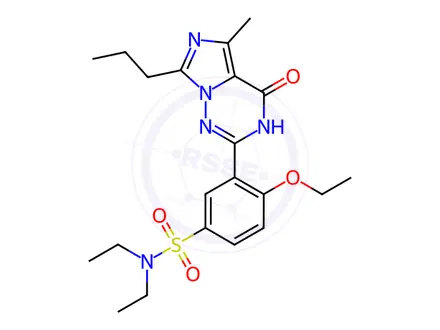 Chemical structure of Vardenafil Impurity 19