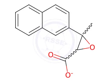 Chemical structure of Naproxen Impurity 62 Sodium Salt