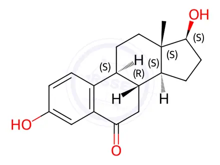 Chemical structure of Estradiol Impurity 2
